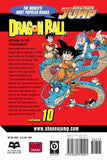Dragon Ball vol 10 Manga Book back cover