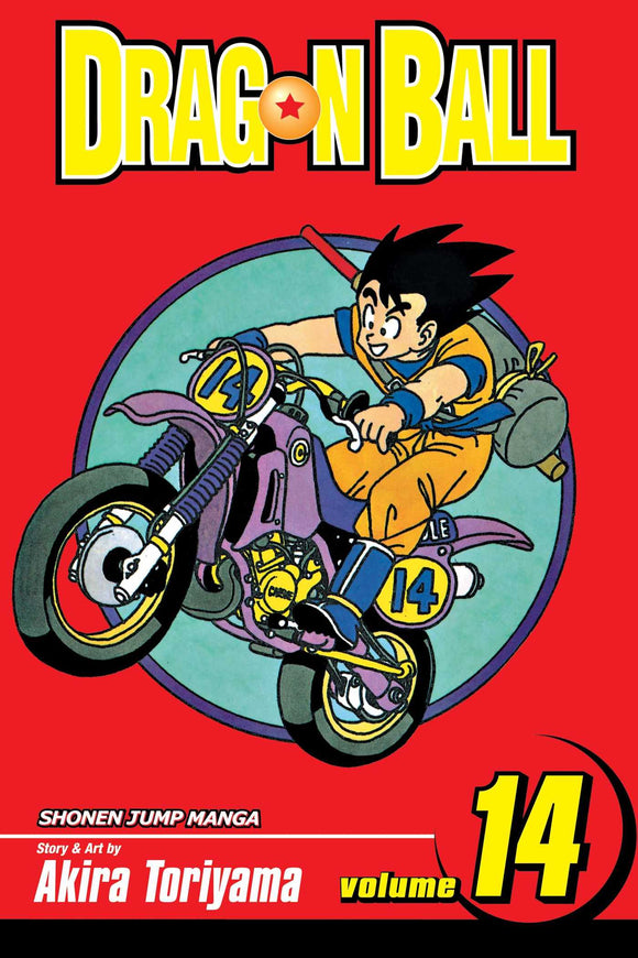 Dragon Ball vol 14 Manga Book front cover