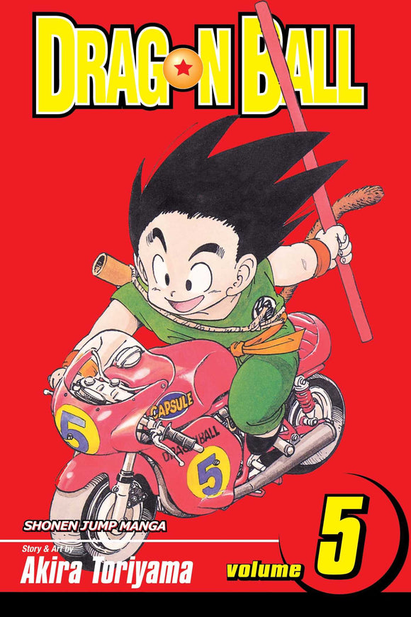 Dragon Ball vol 5 Manga Book front cover