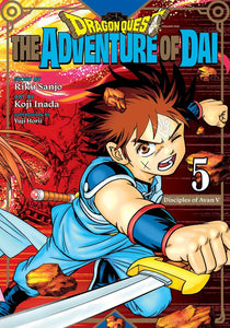 Dragon Quest: The Adventure of Dai vol 5 Manga Book front cover