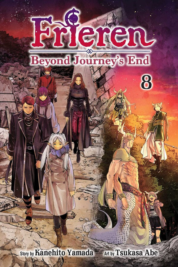 Frieren: Beyond Journey's End vol 8 Manga Book front cover