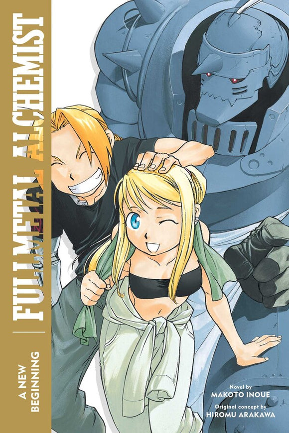 Fullmetal Alchemist: A New Beginning Light Novel front cover