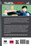 Fullmetal Alchemist vol 3 Manga Book back cover