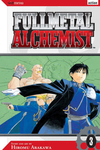 Fullmetal Alchemist vol 3 Manga Book front cover