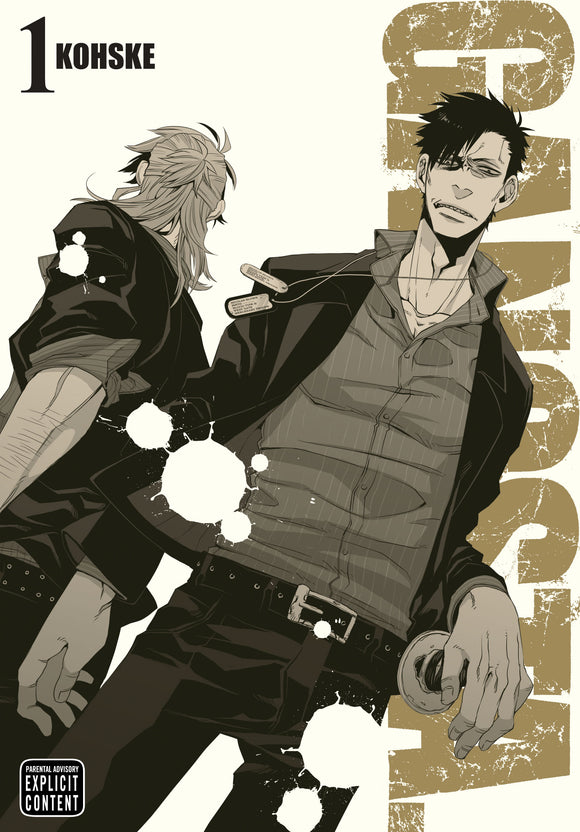 Gangsta vol 1 Manga Book front cover