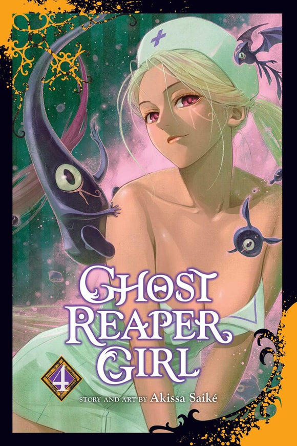Ghost Reaper Girl vol 4 Manga Book front cover