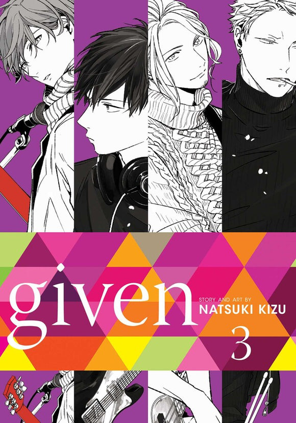 Given vol 3 Manga Book front cover