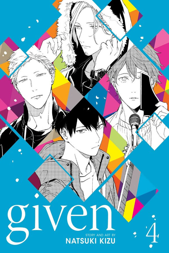 Given vol 4 Manga Book front cover