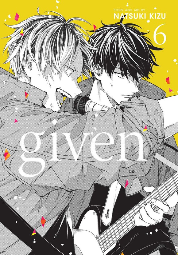 Given vol 6 Manga Book front cover