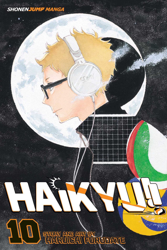 Haikyu!! vol 10 Manga Book front cover