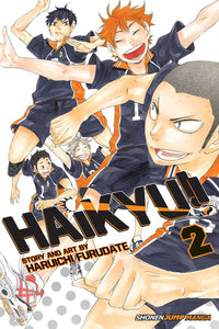 Haikyu!! vol 2 Manga Book front cover