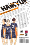 Haikyu!! vol 3 Manga Book back cover