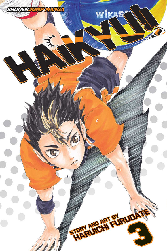 Haikyu!! vol 3 Manga Book front cover