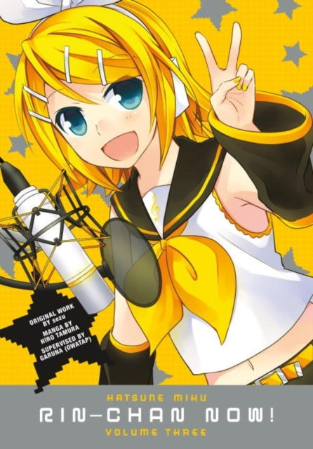 Hatsune Miku: Rin-chan Now! vol 3 Manga Book front cover