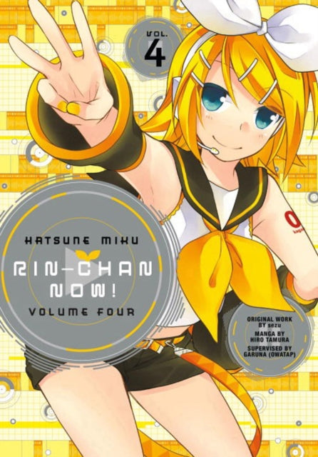 Hatsune Miku: Rin-chan Now! vol 4 Manga Book front cover