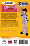 Hunter x Hunter vol 10 Manga Book back cover