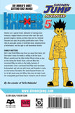 Hunter x Hunter vol 5 Manga Book back covercover