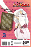 Inuyasha vol 3 Manga Book back cover