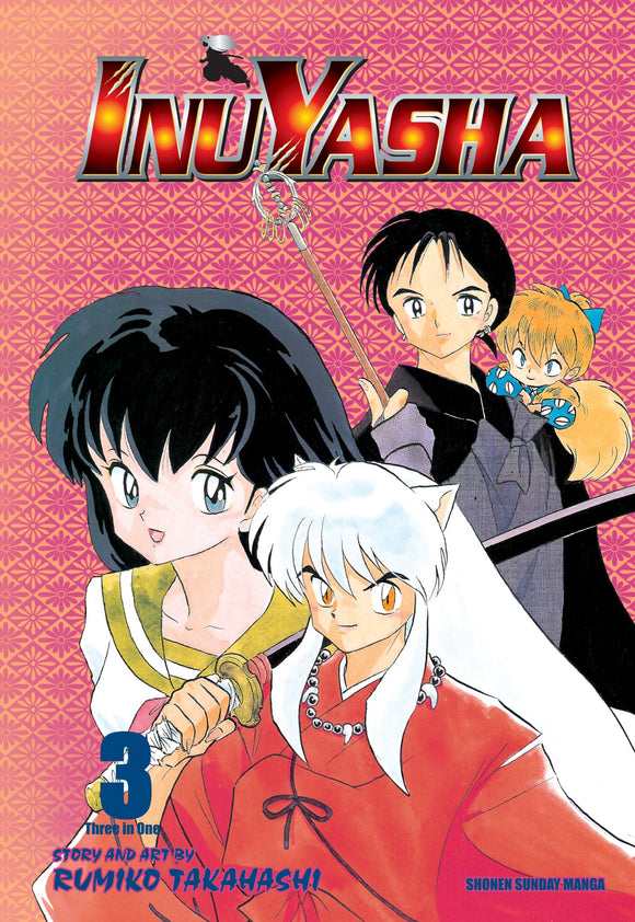 Inuyasha vol 3 Manga Book front cover