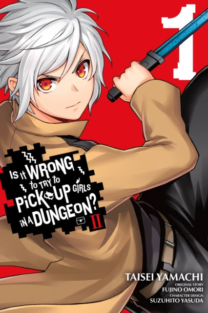 Is It Wrong to Pick Up Girls in a Dungeon? II vol 1 Manga Book front cover