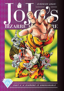 JoJo's Bizarre Adventure: Part 4 Diamond Is Unbreakable vol 6 Manga Book front cover