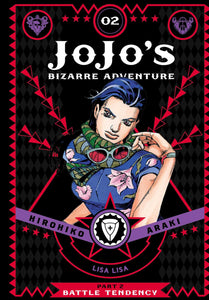 JoJo's Bizarre Adventure: Part 2 Battle Tendency vol 2 Manga Book front cover