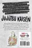 Jujutsu Kaisen vol 1 Manga Book back cover