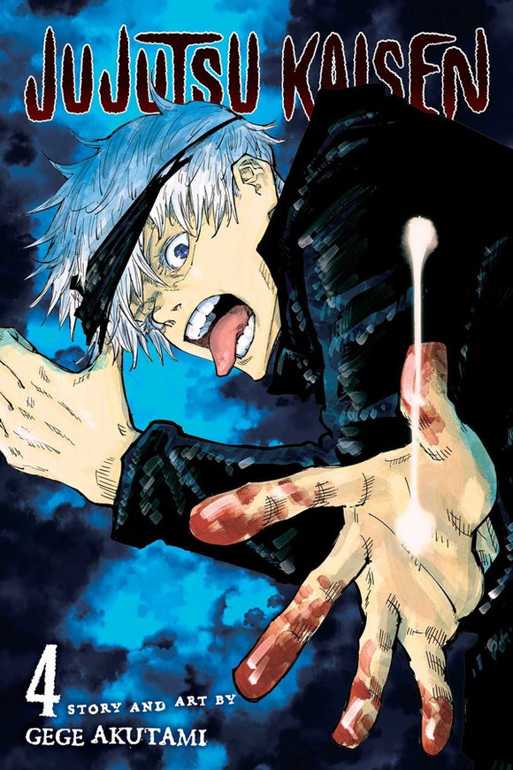 Jujutsu Kaisen vol 4 Manga Book front cover