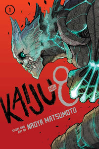 Kaiju No. 8 vol 1 Manga Book front cover