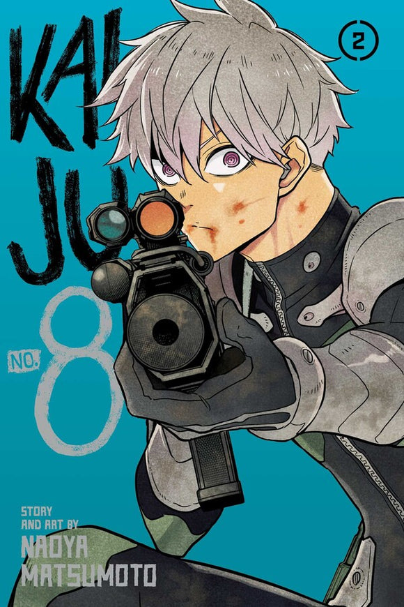 Kaiju No. 8 vol 2 Manga Book front cover