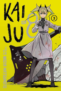 Kaiju No. 8 vol 3 Manga Book front cover