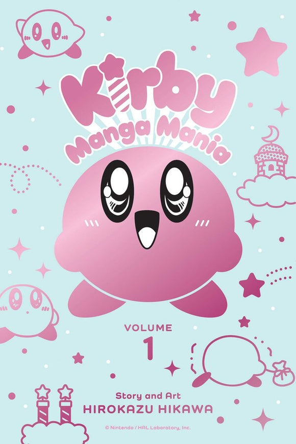 Kirby Manga Mania vol 1 front