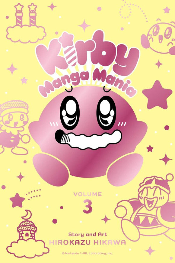 Kirby Manga Mania vol 3 front