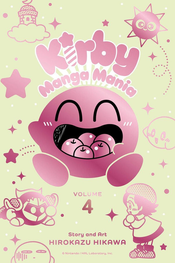Kirby Manga Mania vol 4 front