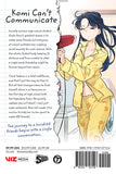 Komi Can't Communicate vol 1 Manga Book back cover