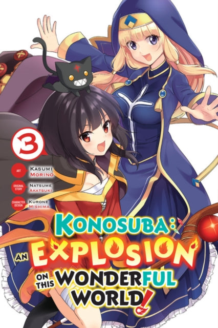 Konosuba: An Explosion on this Wonderful World! vol 3 Manga Book front cover