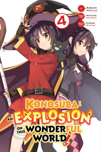 Konosuba: An Explosion on this Wonderful World! vol 4 Manga Book front cover