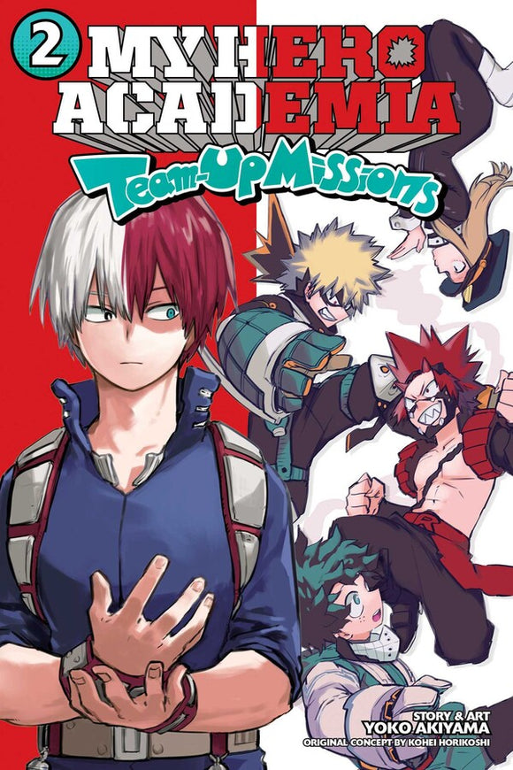 My Hero Academia: Team-Up Missions vol 2 Manga Book front cover
