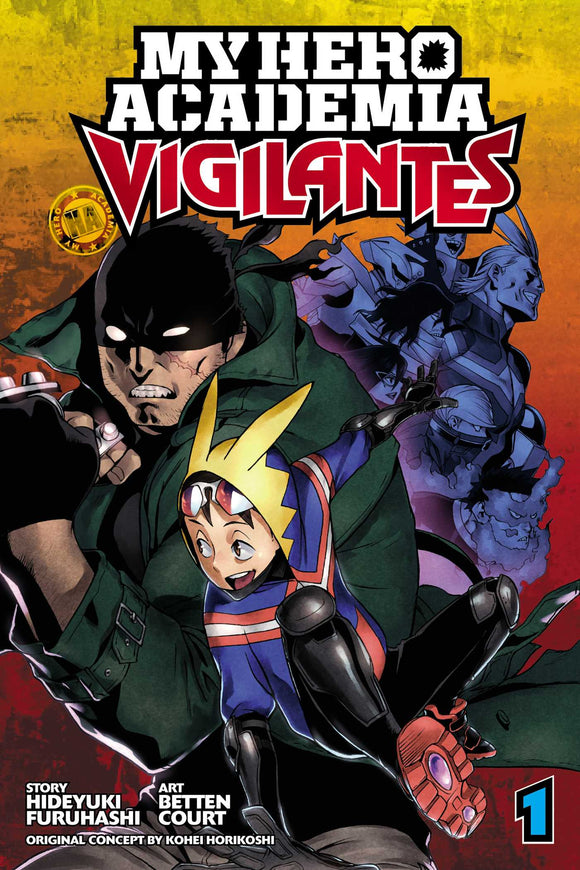 My Hero Academia: Vigilantes Vol 1 Manga Book front cover