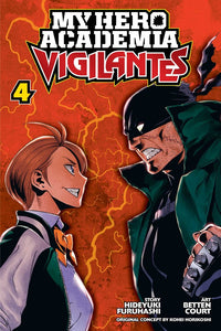 My Hero Academia: Vigilantes Vol 4 Manga Book front cover