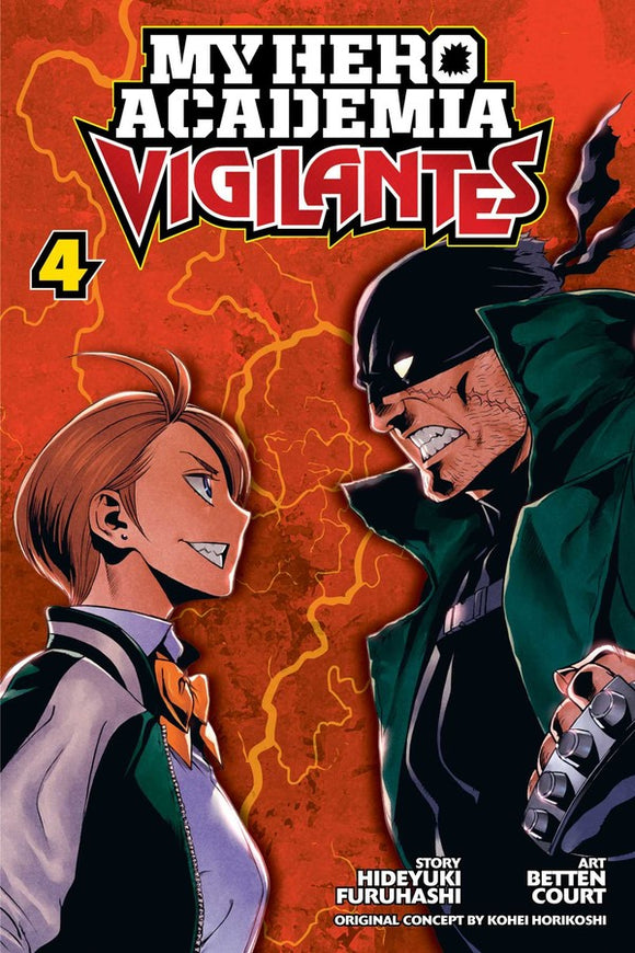 My Hero Academia: Vigilantes Vol 4 Manga Book front cover