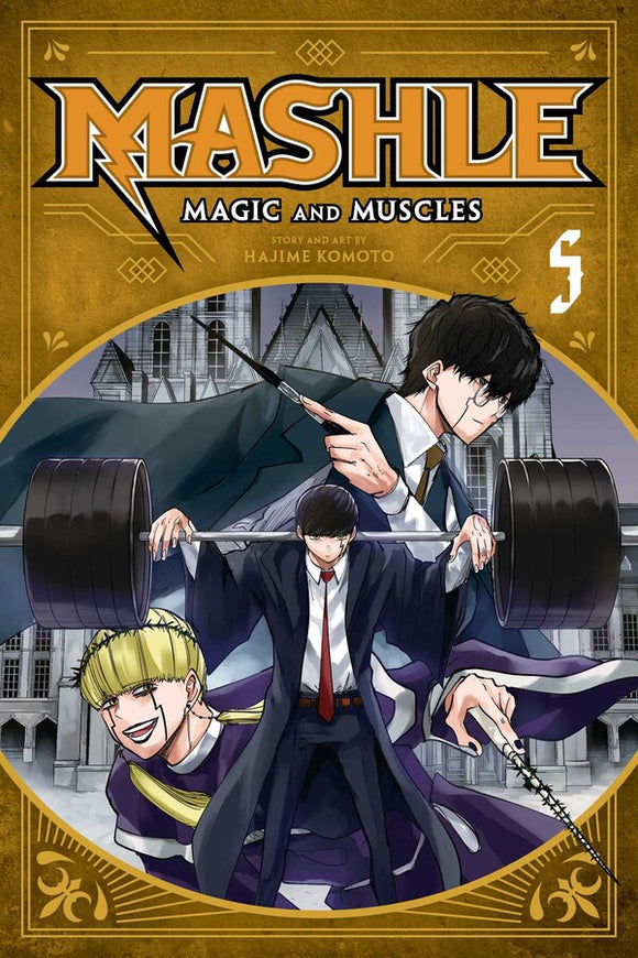 Mashle: Magic and Muscles vol 5 Manga Book front cover