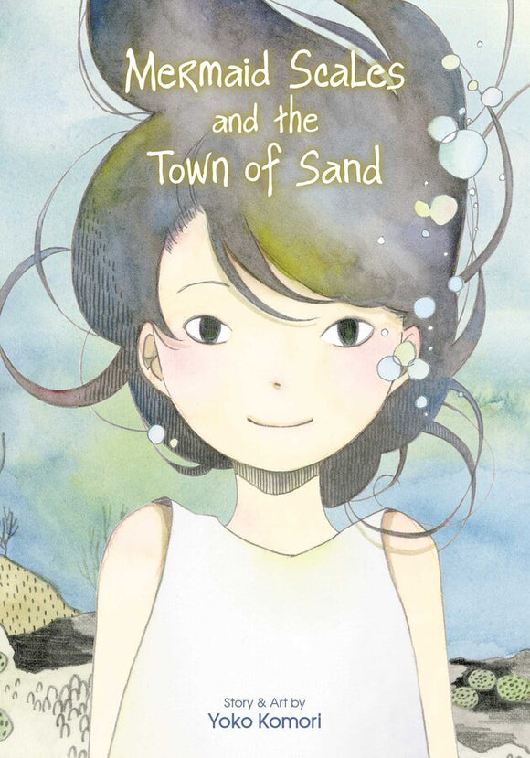 Mermaid Scales and the Town of Sand Manga Book front cover