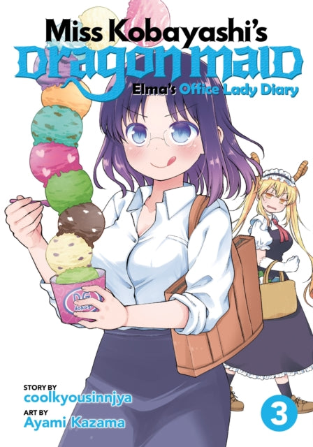 Miss Kobayashi's Dragon Maid: Elma's Office Lady Diary Vol 3 Manga Book front cover