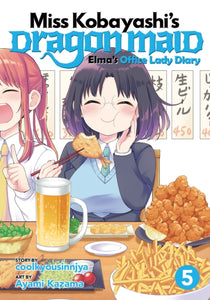 Miss Kobayashi's Dragon Maid: Elma's Office Lady Diary vol 5 Manga Book front cover