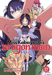 Miss Kobayashis Dragon Maid vol 12 front