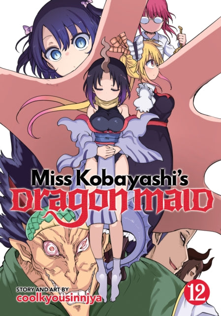 Miss Kobayashis Dragon Maid vol 12 front