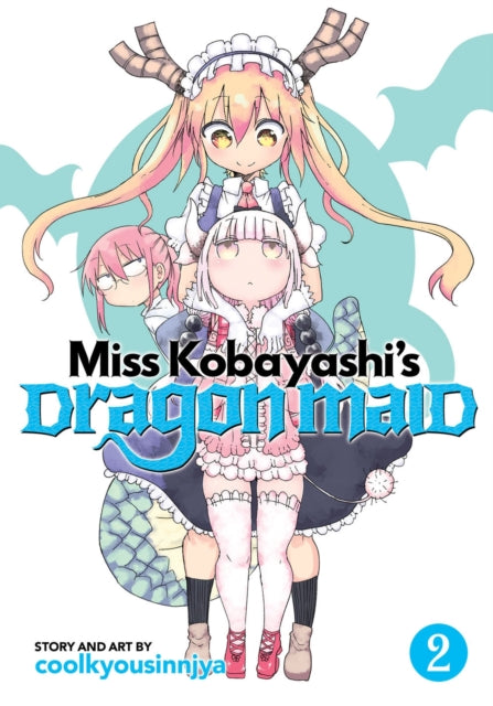 Miss Kobayashi's Dragon Maid vol 2 Manga Book front cover