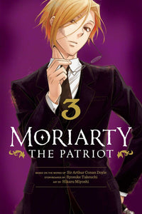 Moriarty the Patriot vol 3 Manga Book front cover