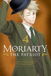 Moriarty the Patriot vol 4 Manga Book front cover